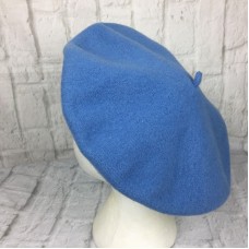 J. Crew Wool Beret Hat Light Blue  eb-02775596